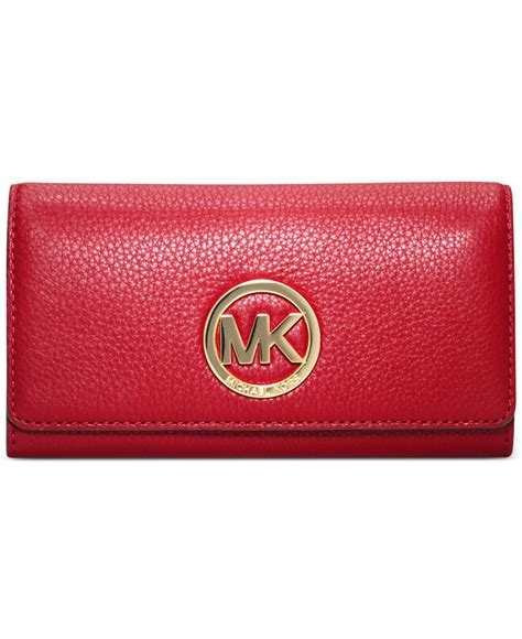 red michael kors iphone wallet|Michael Kors olive wallet.